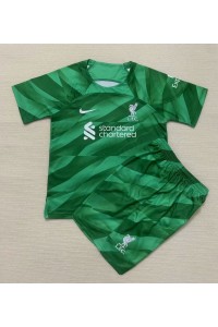 Liverpool Doelman Babytruitje Thuis tenue Kind 2022-23 Korte Mouw (+ Korte broeken)